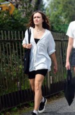 OLIVIA COOKE Out with a Friend in London 09/02/2020