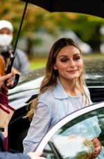 OLIVIA PALERMO Arrives at Sportmax Show at Milan Women