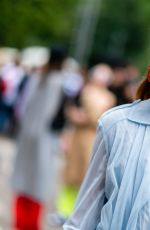 OLIVIA PALERMO Arrives at Sportmax Show at Milan Women