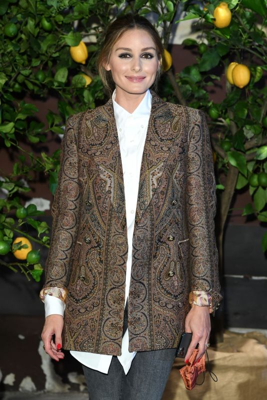 OLIVIA PALERMO at Etro Fashion Show in Milan 09/24/2020