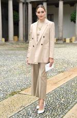 OLIVIA PALERMO at Hugo Boss Show at Milan Fashion Week 09/25/2020