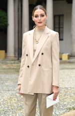 OLIVIA PALERMO at Hugo Boss Show at Milan Fashion Week 09/25/2020