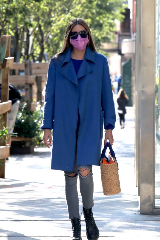 OLIVIA PALERMO Out in New York 09/21/2020