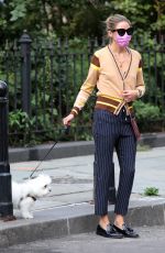 OLIVIA PALERMO Out with Her Dog in New York 09/14/2020
