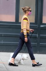 OLIVIA PALERMO Out with Her Dog in New York 09/14/2020