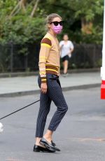 OLIVIA PALERMO Out with Her Dog in New York 09/14/2020