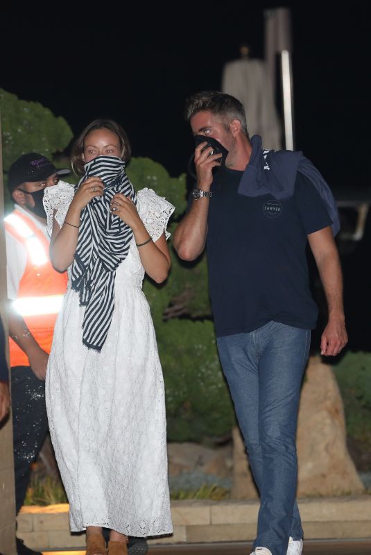 OLIVIA WILDE and Jason Sudeikis at Nobu in Malibu 09/06/2020