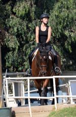 OLIVIA WILDE at Horseback Riding in Thousand Oaks 09/01/2020