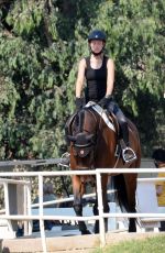 OLIVIA WILDE at Horseback Riding in Thousand Oaks 09/01/2020