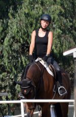 OLIVIA WILDE at Horseback Riding in Thousand Oaks 09/01/2020