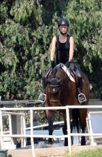 OLIVIA WILDE at Horseback Riding in Thousand Oaks 09/01/2020