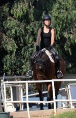 OLIVIA WILDE at Horseback Riding in Thousand Oaks 09/01/2020