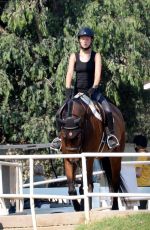 OLIVIA WILDE at Horseback Riding in Thousand Oaks 09/01/2020