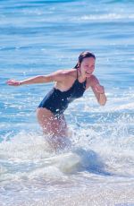 OLIVIA WILDE in Swimsuit at a Beach in Malibu 09/07/2020