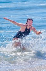 OLIVIA WILDE in Swimsuit at a Beach in Malibu 09/07/2020