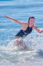 OLIVIA WILDE in Swimsuit at a Beach in Malibu 09/07/2020