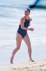 OLIVIA WILDE in Swimsuit at a Beach in Malibu 09/07/2020