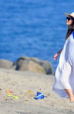 OLIVIA WILDE Out on the Beach in Malibu 09/06/2020