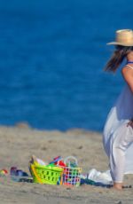 OLIVIA WILDE Out on the Beach in Malibu 09/06/2020