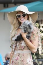 PARIS HILTON and Carter Reum at Malibu Country Mart 09/27/2020