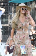 PARIS HILTON and Carter Reum at Malibu Country Mart 09/27/2020