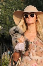 PARIS HILTON and Carter Reum at Malibu Country Mart 09/27/2020
