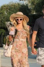 PARIS HILTON and Carter Reum at Malibu Country Mart 09/27/2020