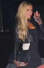 PARIS HILTON Out for Dinner in Malibu 09/26/2020