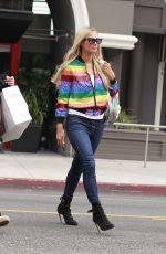 PARIS HILTON Out Shopping in Beverly Hills 09/12/2020