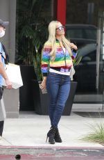 PARIS HILTON Out Shopping in Beverly Hills 09/12/2020
