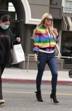 PARIS HILTON Out Shopping in Beverly Hills 09/12/2020