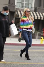 PARIS HILTON Out Shopping in Beverly Hills 09/12/2020
