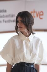 PAZ VEGA at El Lodo Photocall at 2020 San Sebastian International Film Festival 09/21/2020