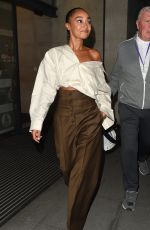 PERRIE EDWARDS and LEOGH-ANNE PINNOCK Leaves The One Show in London 09/17/2020