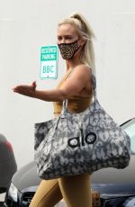 PETA MURGATROYD Leaves DWTS Rehearsal in Los Angeles 09/18/2020