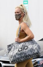 PETA MURGATROYD Leaves DWTS Rehearsal in Los Angeles 09/18/2020