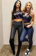 PEYTON ROYCE and BILLIE KAY in Denim - Instagram Photos 09/12/2020