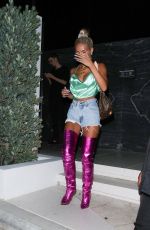 PIA MIA PEREZ at a Party in Hollywood 09/24/2020