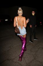 PIA MIA PEREZ at a Party in Hollywood 09/24/2020