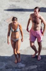 PIPPA MIDDLETON in Bikini at a Beach in Positano 09/02/2020