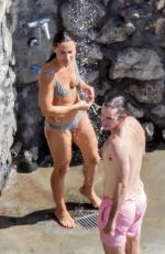 PIPPA MIDDLETON in Bikini at a Beach in Positano 09/02/2020