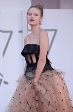POLINA PUSHKAREVA at Never Gonna Snow Again Premiere at 77th Venice Film Festival 09/07/2020