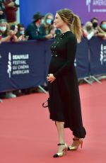 Pregnant ANA GIRARDOT at 46th Deauville American Film Festival Opening Ceremony 09/04/2020