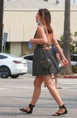Pregnant BRITTNY WARD Out in Pacific Palisades 09/07/2020