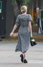 Pregnant EMMA ROBERTS Out for Coffee in Los Feliz 09/15/2020