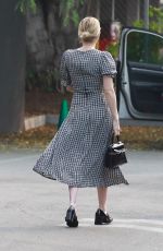 Pregnant EMMA ROBERTS Out for Coffee in Los Feliz 09/15/2020