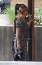 Pregnant EMMA ROBERTS Out for Coffee in Los Feliz 09/15/2020