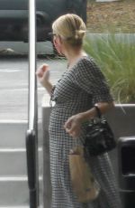 Pregnant EMMA ROBERTS Out for Coffee in Los Feliz 09/15/2020