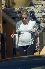 Pregnant EMMA ROBERTS Out in Los Angeles 09/28/2020