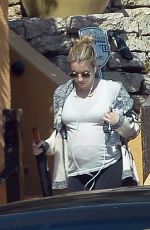 Pregnant EMMA ROBERTS Out in Los Angeles 09/28/2020